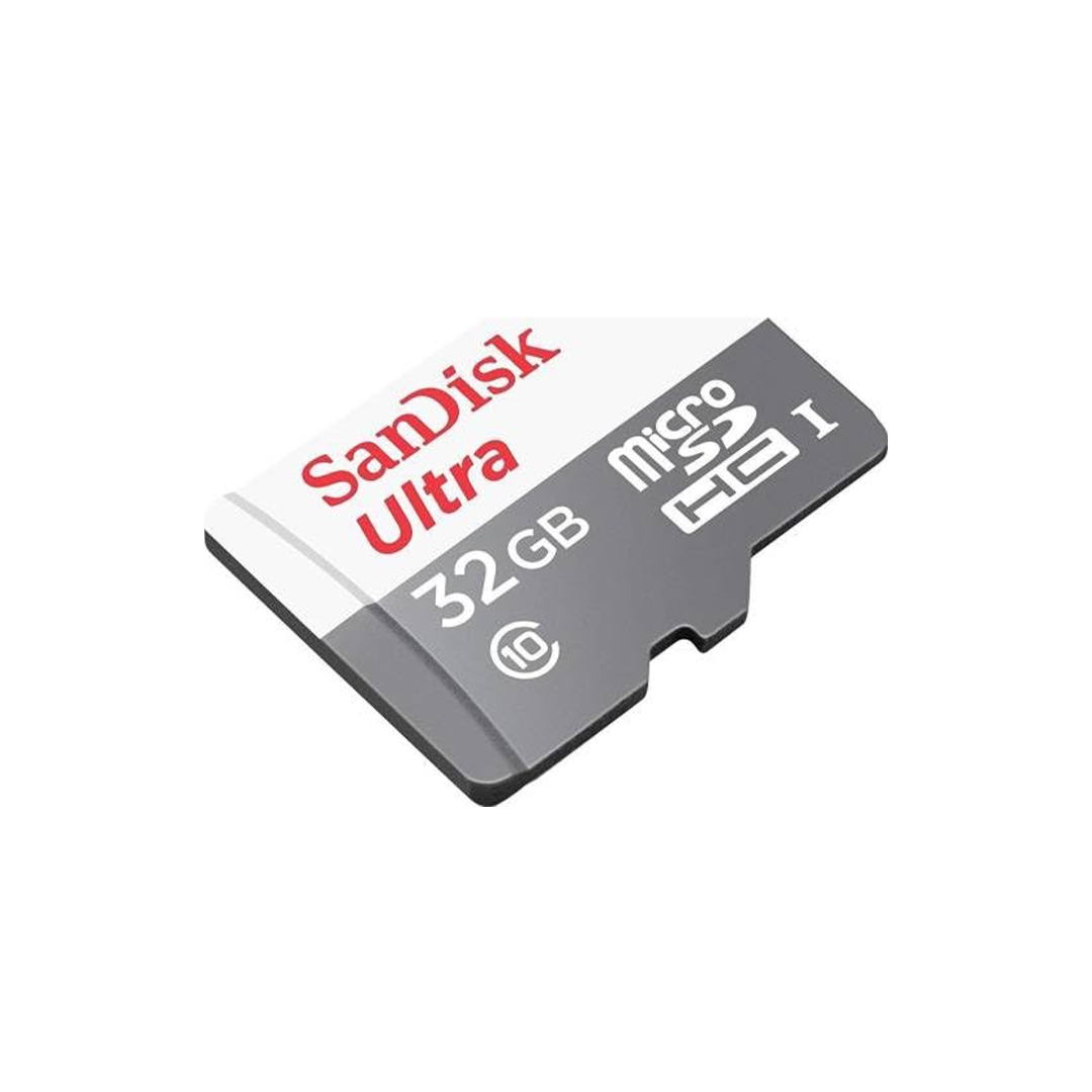 بطاقة SanDisk SDSQUNR-032G-GN3MN Ultra سعة 32 جيجابايت وسرعة 100 ميجابايت/ثانية UHS-I فئة 10 MicroSDHC بطاقة SanDisk SDSQUNR-032G-GN3MN Ultra سعة 32 جيجابايت وسرعة 100 ميجابايت/ثانية UHS-I فئة 10 MicroSDHC